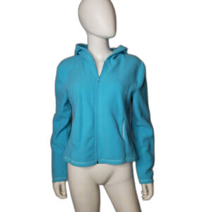 NO BOUNDARIES Blue Fleece Jacket Juniors Size Large